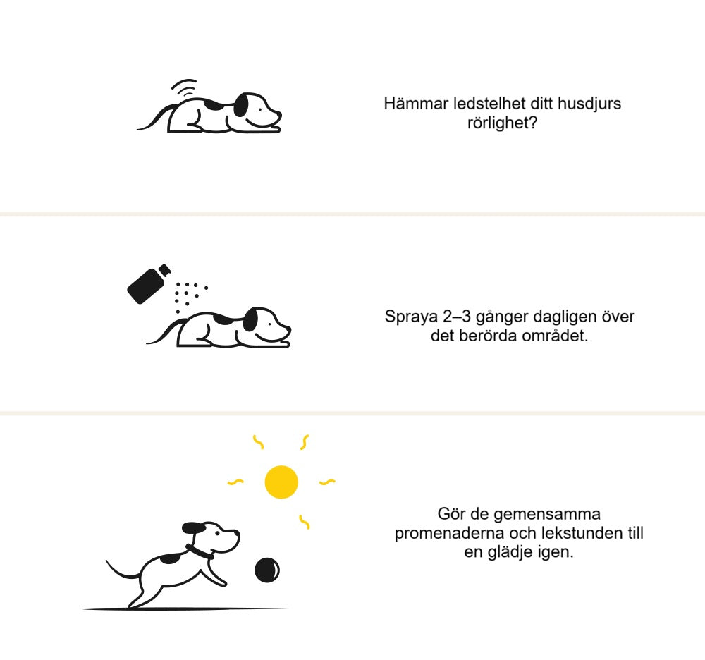 Joint Spray (Led-spray) för Hund, Katt & Smådjur – 100 ml